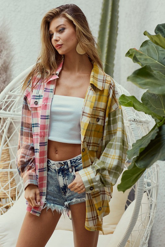 Perfectly Plaid Top